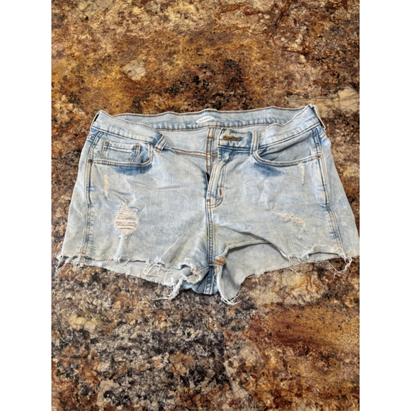Old Navy Pants - Old Navy Boyfriend Distressed Cutoff Denim Shorts